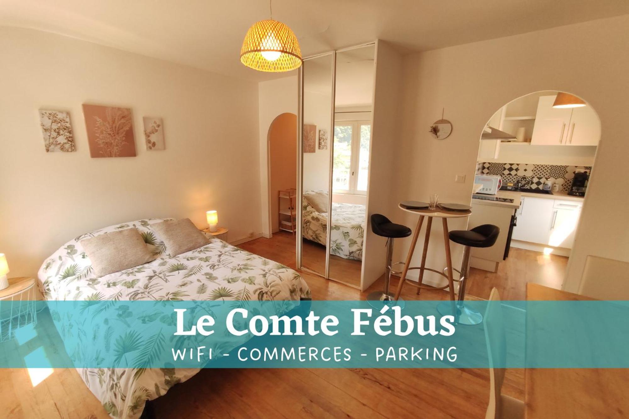 Le Comte Febus - Focalimmo Lägenhet Foix Exteriör bild